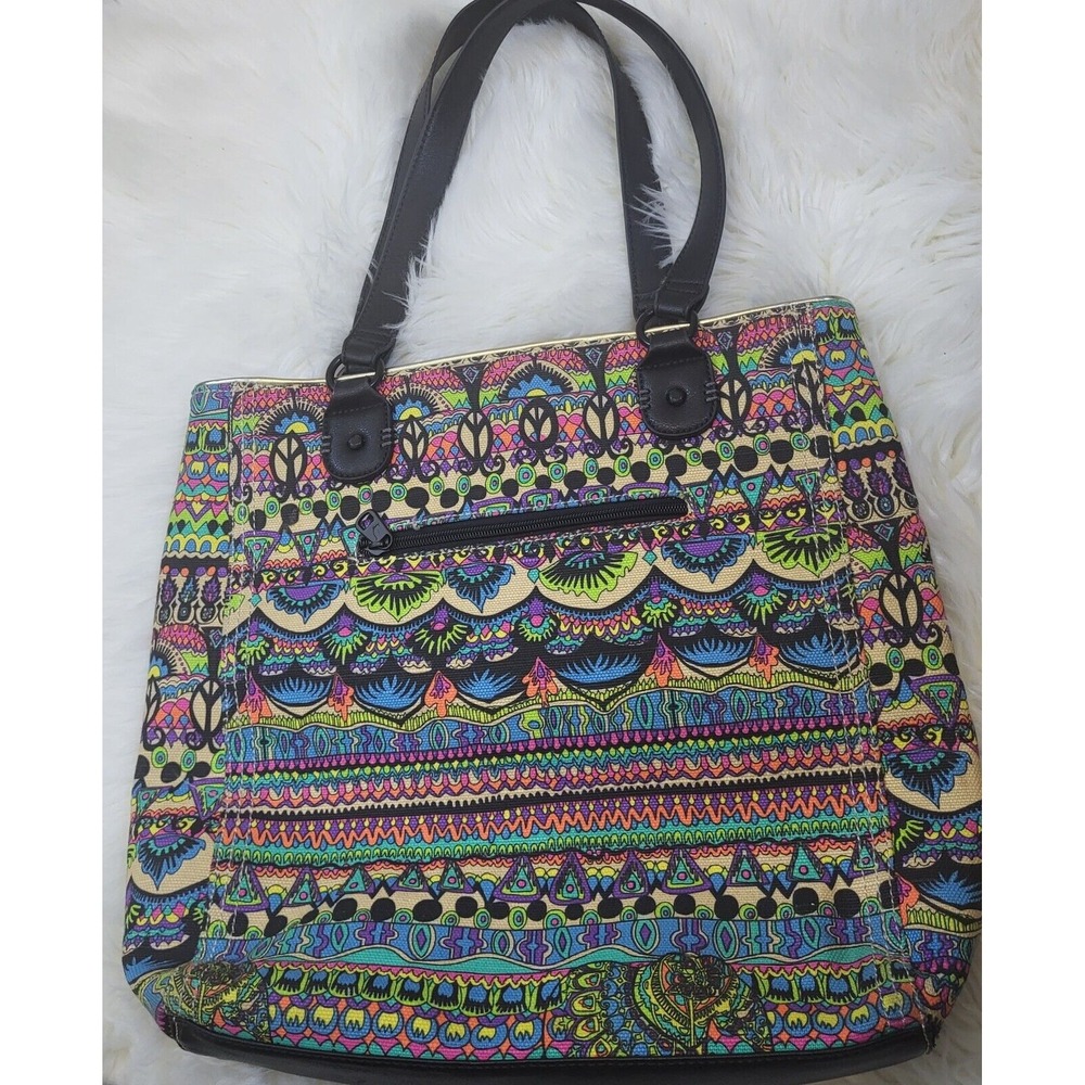 Sakroot Multi Color Tote Bag - Picture 4 of 11